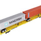 Overland OMI-0091 O 2-Rail BRASS TTAX Trailer Train #974835 w/ Container Load EX/Box
