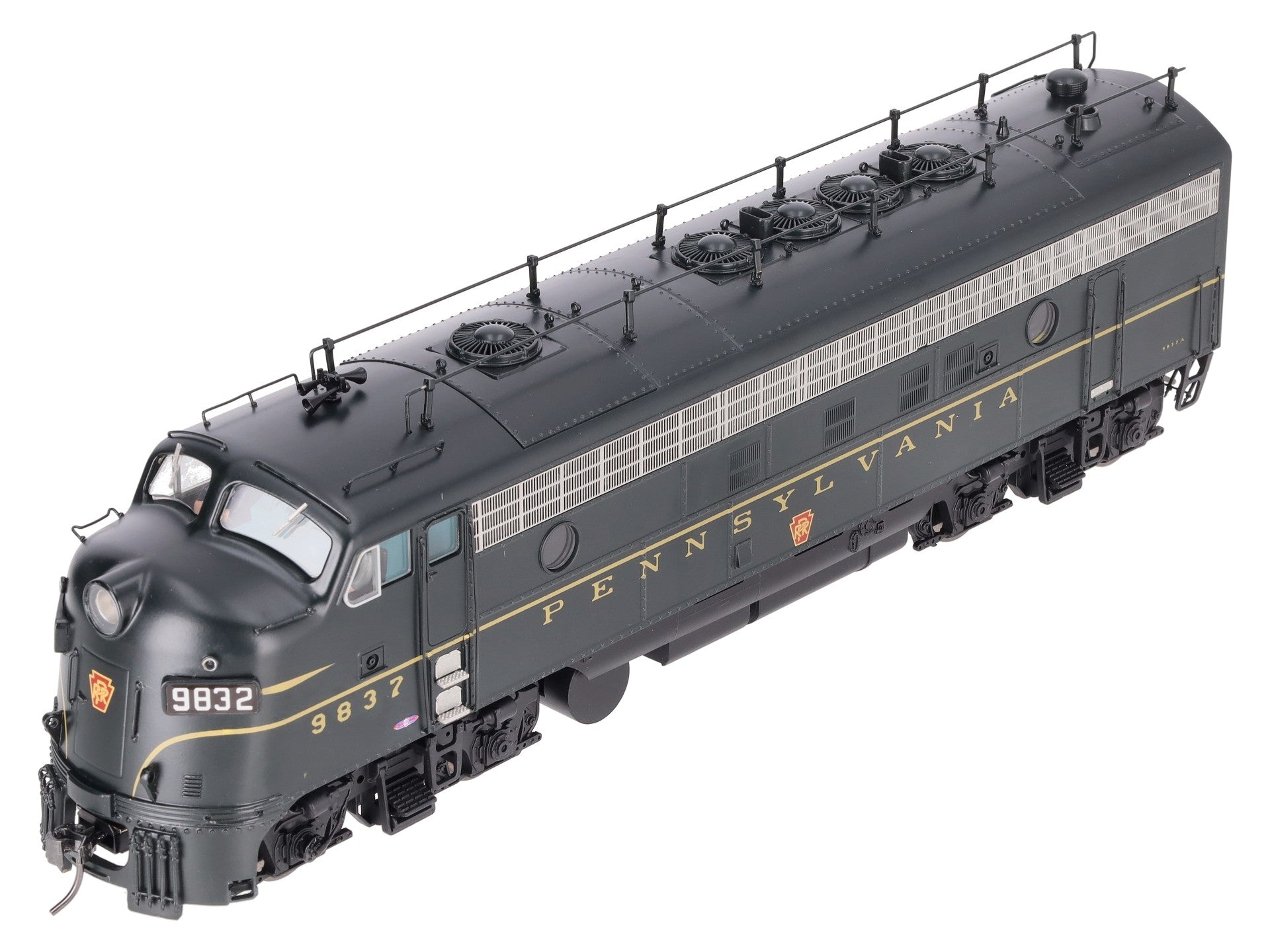 Sunset Models O 2-Rail Plastic PRR EMD FP7A Diesel Locomotive (Run #1) #9837 LN/Box