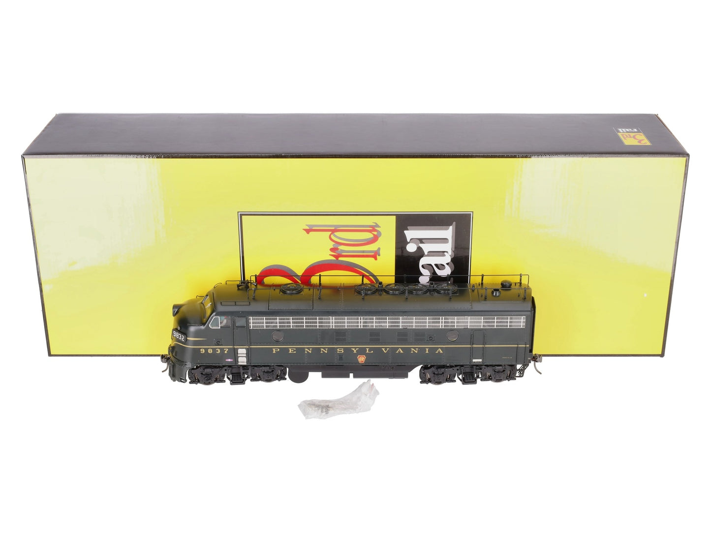 Sunset Models O 2-Rail Plastic PRR EMD FP7A Diesel Locomotive (Run #1) #9837 LN/Box