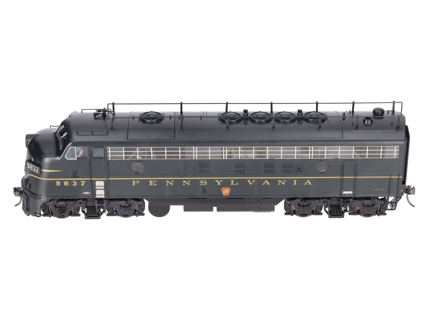 Sunset Models O 2-Rail Plastic PRR EMD FP7A Diesel Locomotive (Run #1) #9837 LN/Box