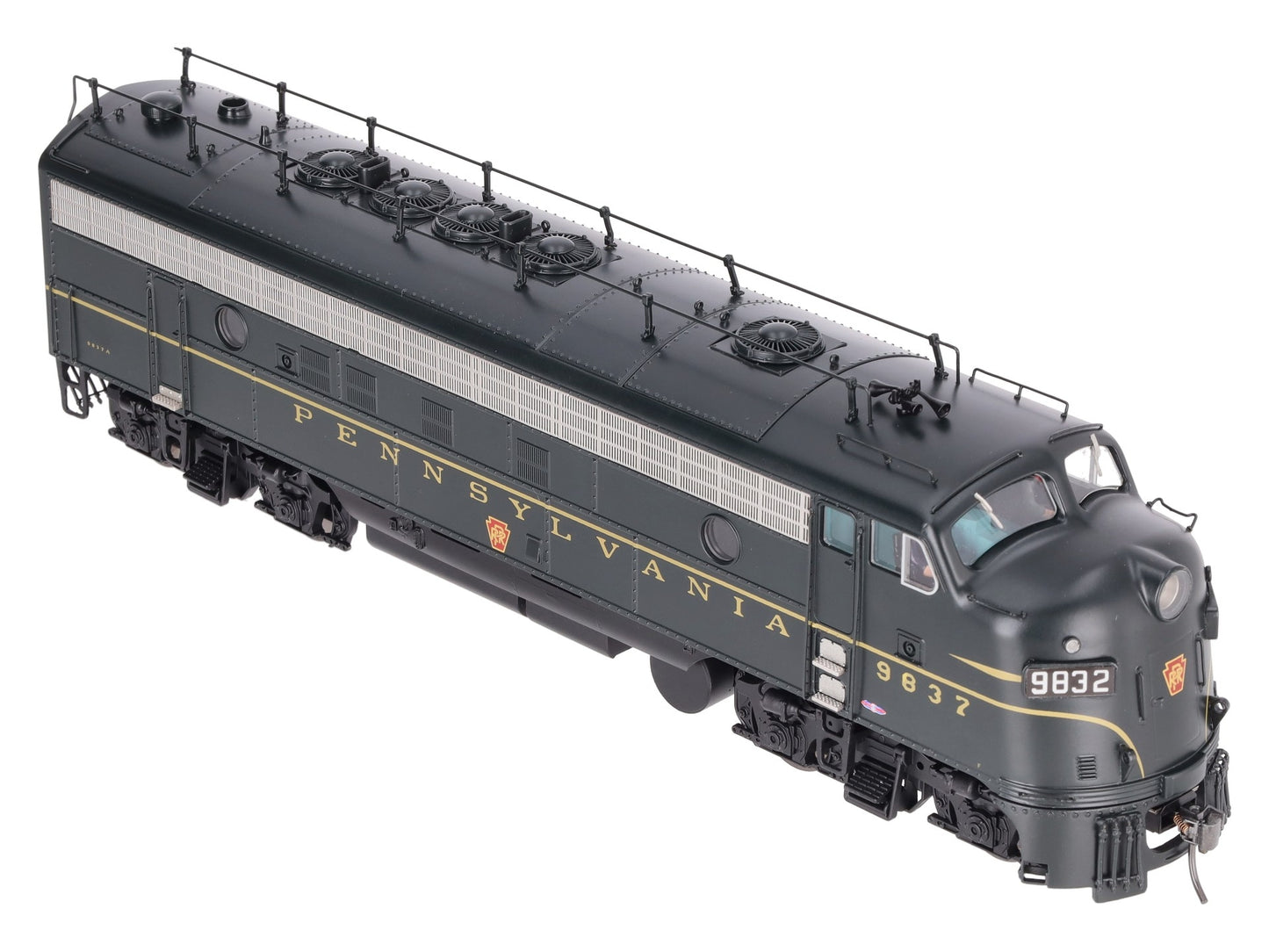 Sunset Models O 2-Rail Plastic PRR EMD FP7A Diesel Locomotive (Run #1) #9837 LN/Box