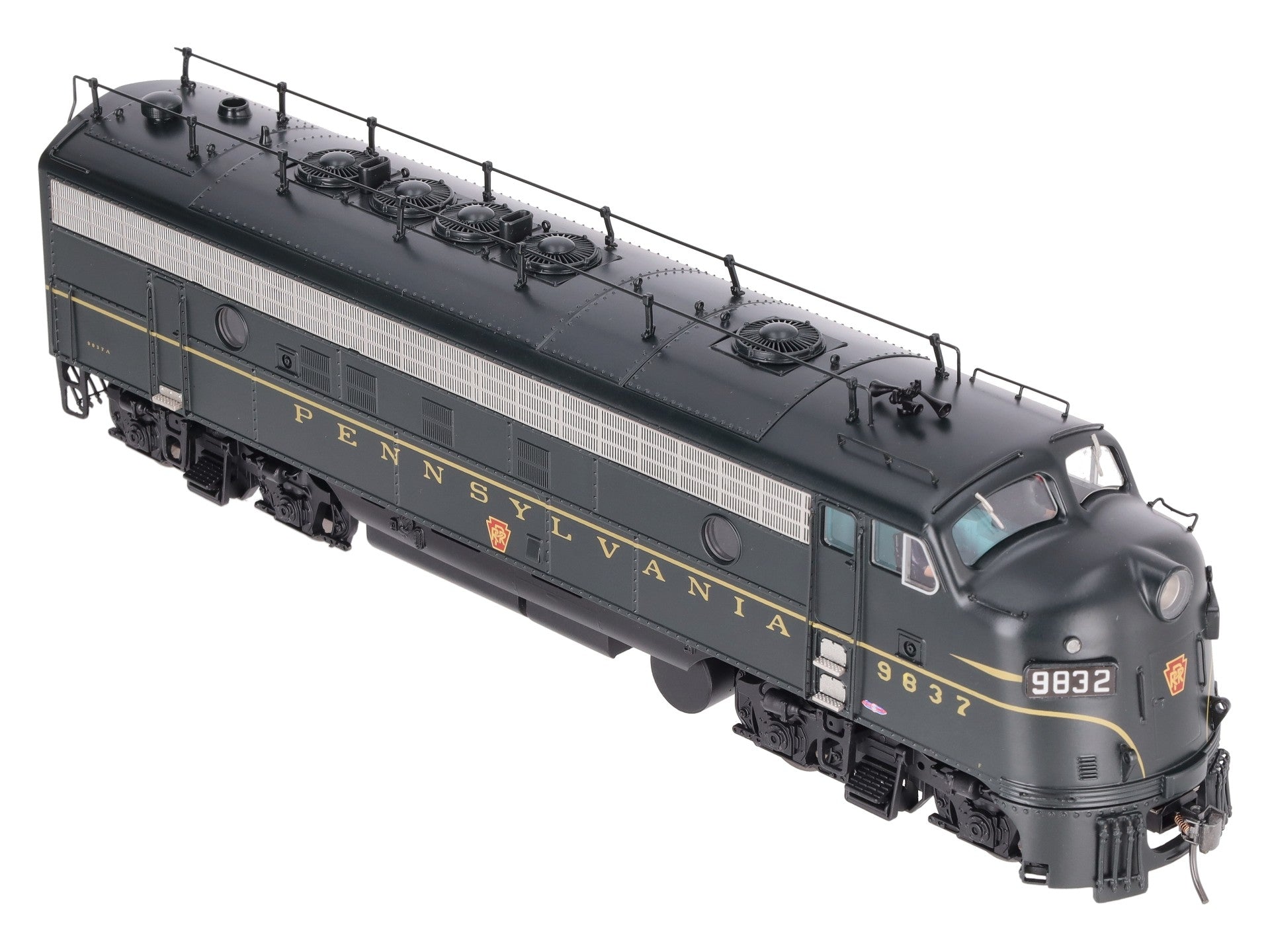 Sunset Models O 2-Rail Plastic PRR EMD FP7A Diesel Locomotive (Run #1) #9837 LN/Box