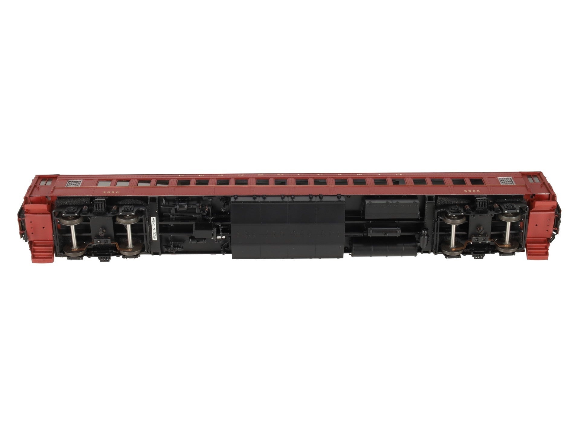 3rd Rail 3590 O Scale BRASS Pennsylvania RR P70 Coach Car [2-Rail] EX/Box
