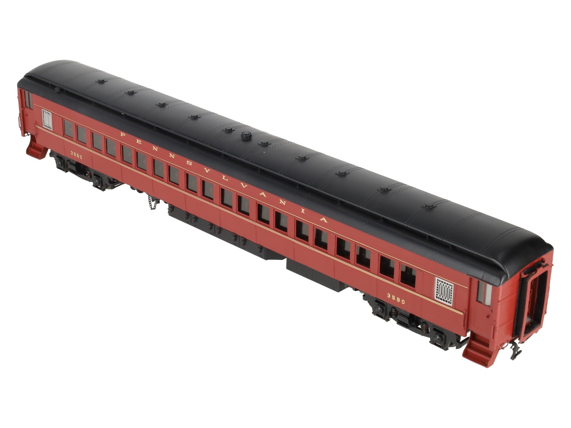 3rd Rail 3590 O Scale BRASS Pennsylvania RR P70 Coach Car [2-Rail] EX/Box