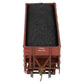 Precision Scale Co. 15009 O Brass CB&Q 55-Ton Twin Hopper 2-Rail -Painted/Box