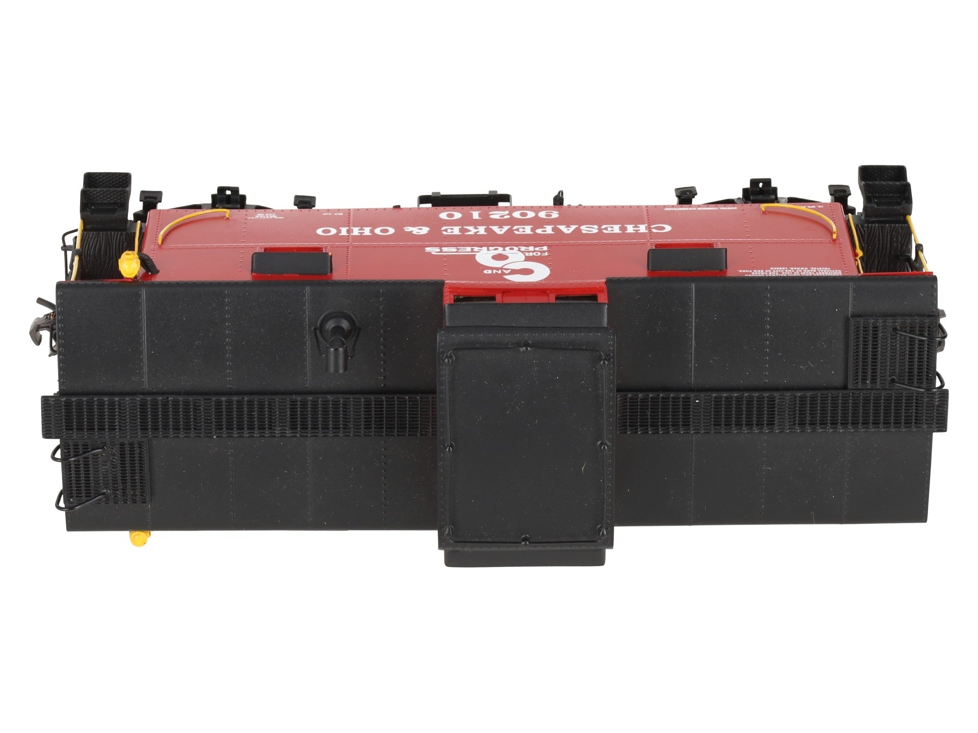 Sunset Models O Brass Chesapeake & Ohio Caboose #90210 (2-Rail) -Painted EX