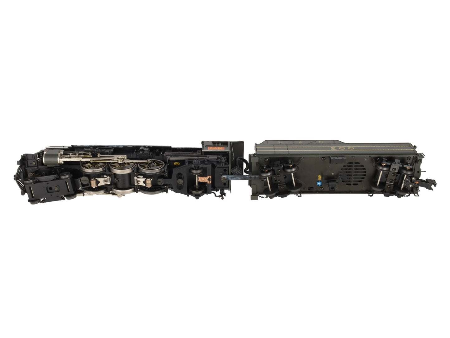 MTH 20-3104-1 O Gauge L&N 4-6-2 Heavy Pacific Steam Loco & Tender #266 w PS2 EX/Box