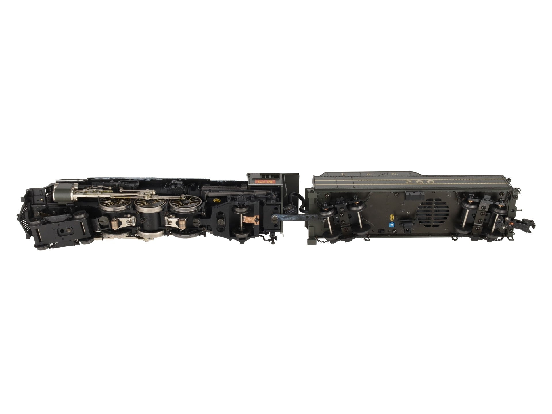 MTH 20-3104-1 O Gauge L&N 4-6-2 Heavy Pacific Steam Loco & Tender #266 w PS2 EX/Box
