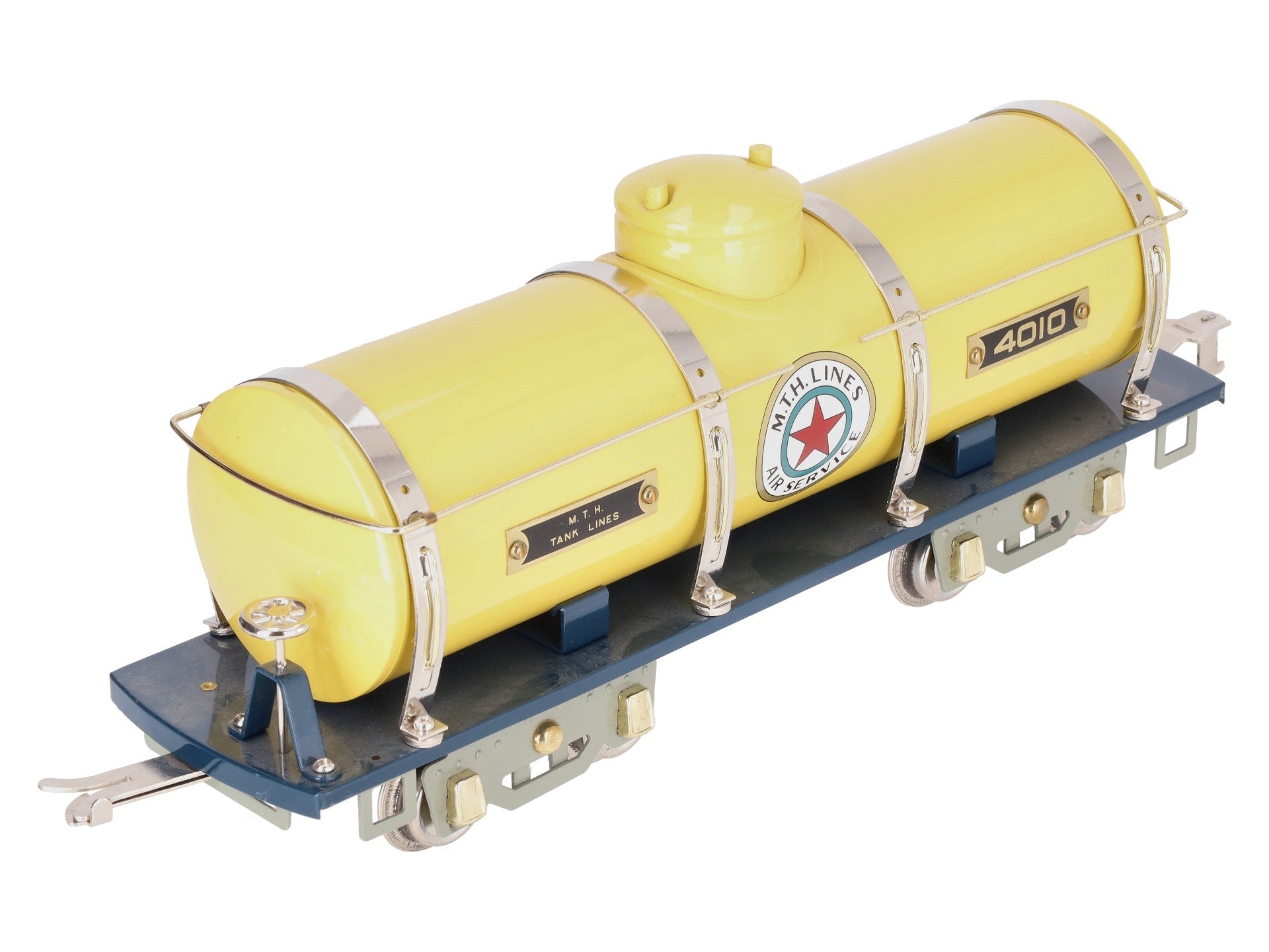 MTH 10-1142 Standard Gauge Tinplate Tank Car #4010 EX/Box
