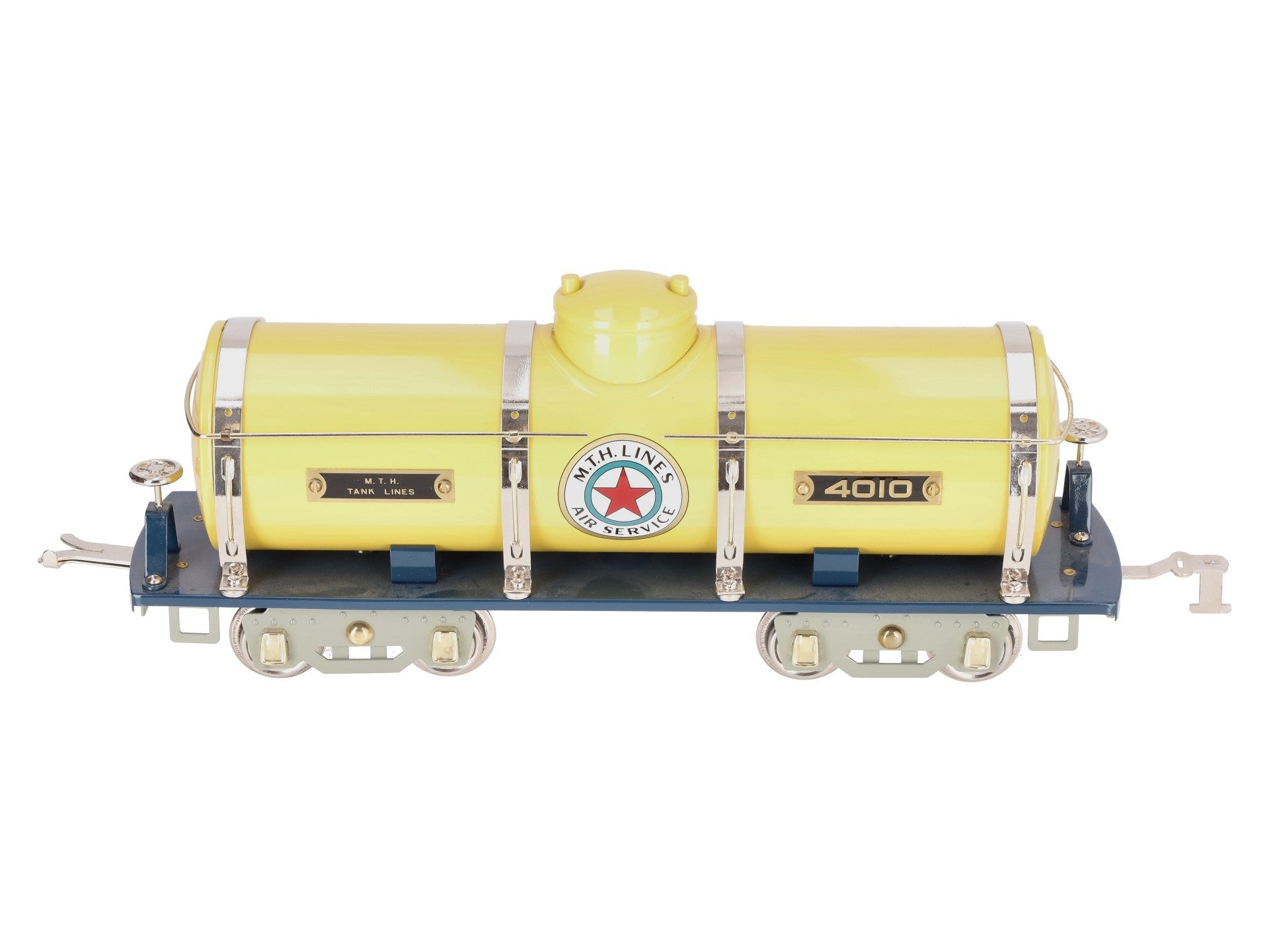 MTH 10-1142 Standard Gauge Tinplate Tank Car #4010 EX/Box