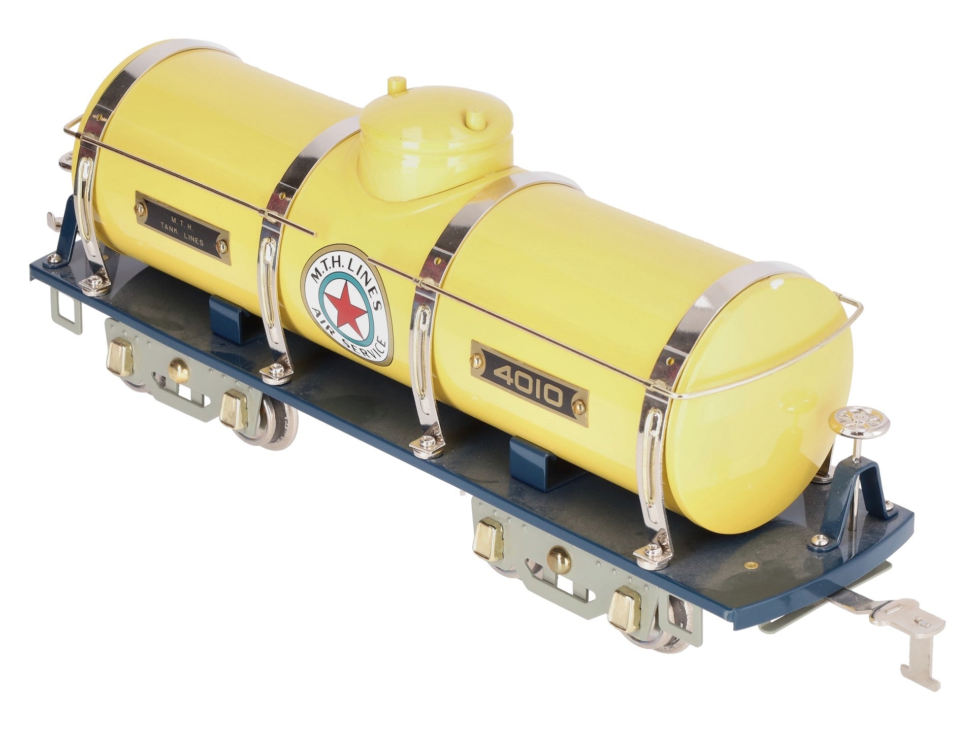 MTH 10-1142 Standard Gauge Tinplate Tank Car #4010 EX/Box