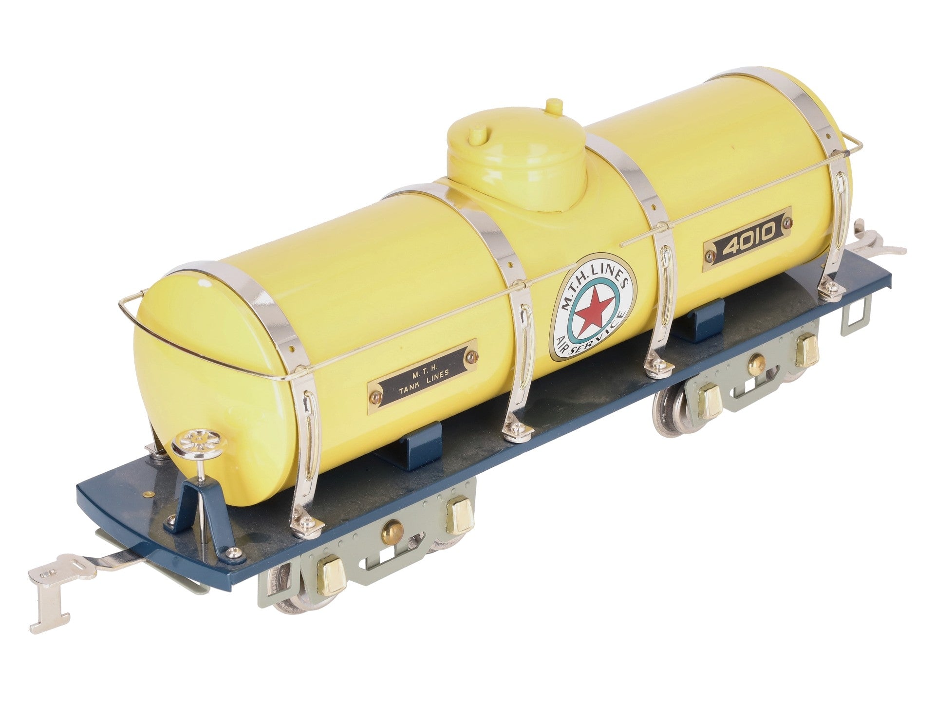 MTH 10-1142 Standard Gauge Tinplate Tank Car #4010 EX/Box