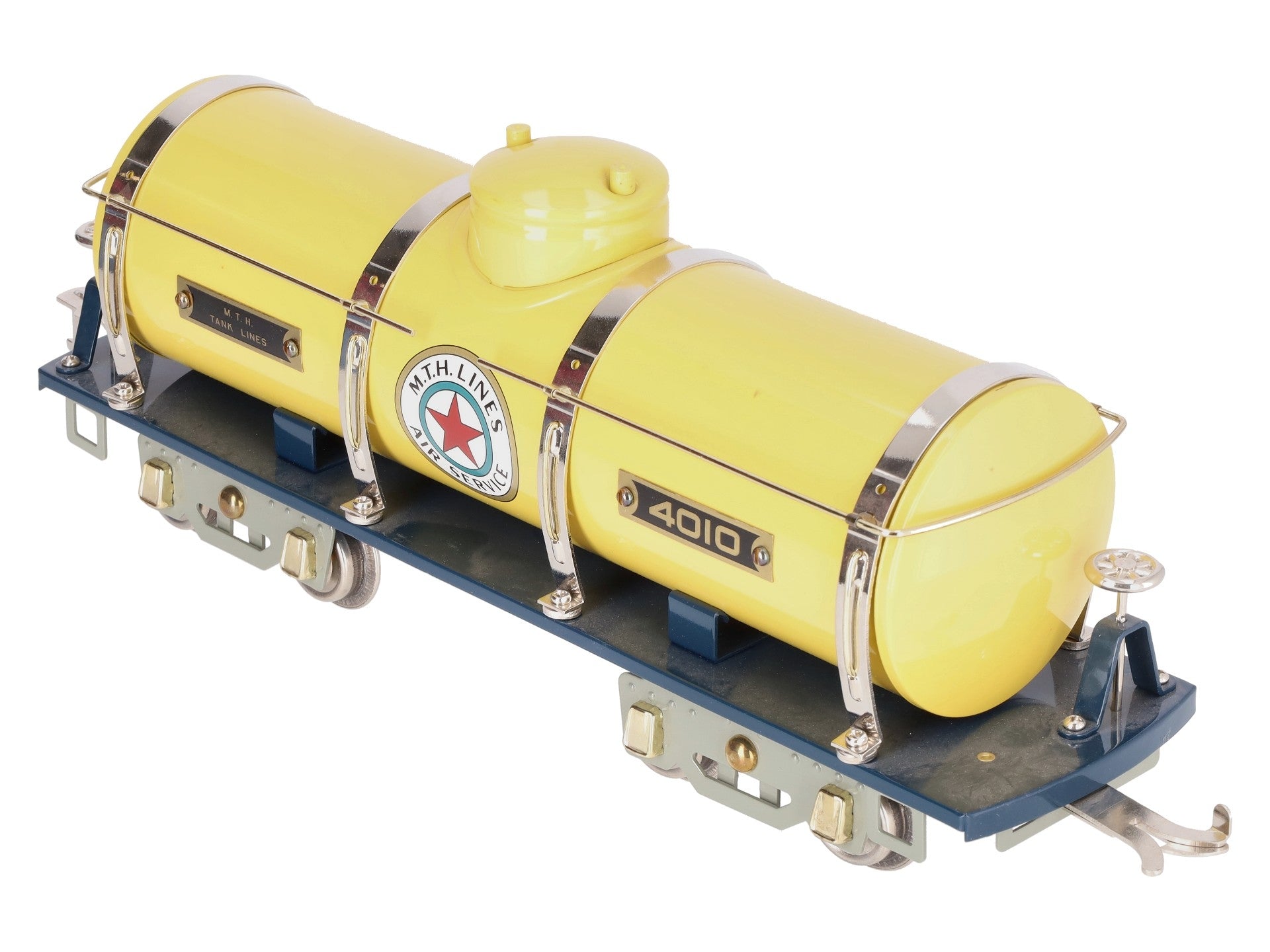 MTH 10-1142 Standard Gauge Tinplate Tank Car #4010 EX/Box