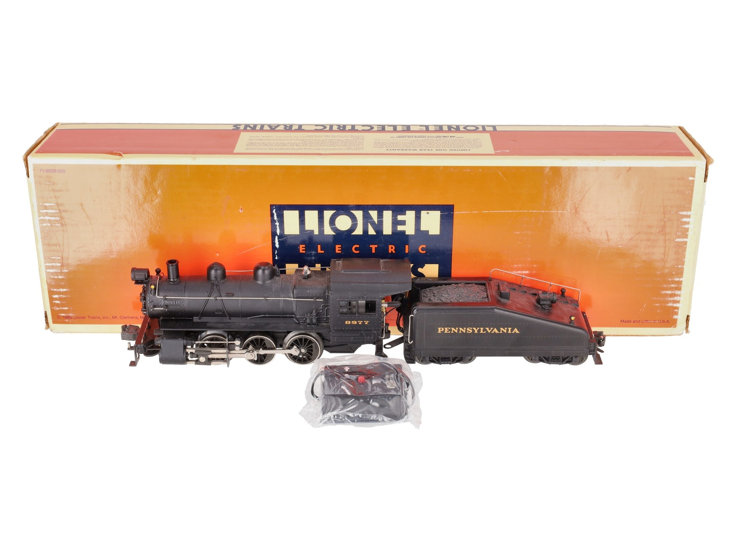Lionel 6-18000 O Gauge Pennsylvania 0-6-0 B6 Switcher Locomotive & Tender #8977 EX/Box