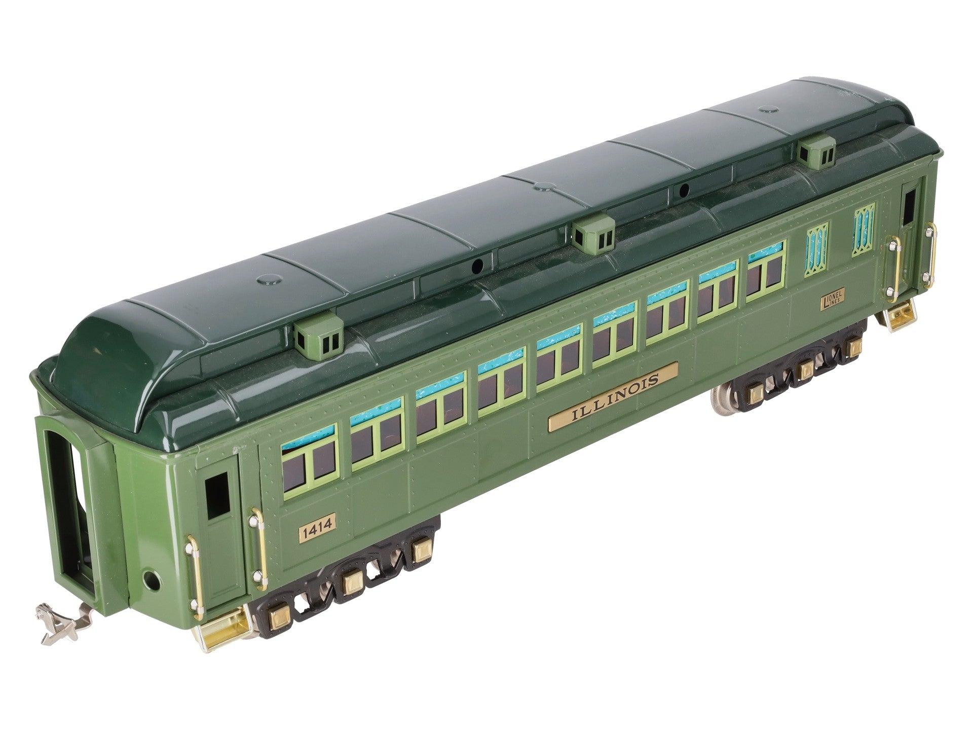 Lionel 6-13407 Standard Gauge Illinois Passenger Car #1414 EX/Box