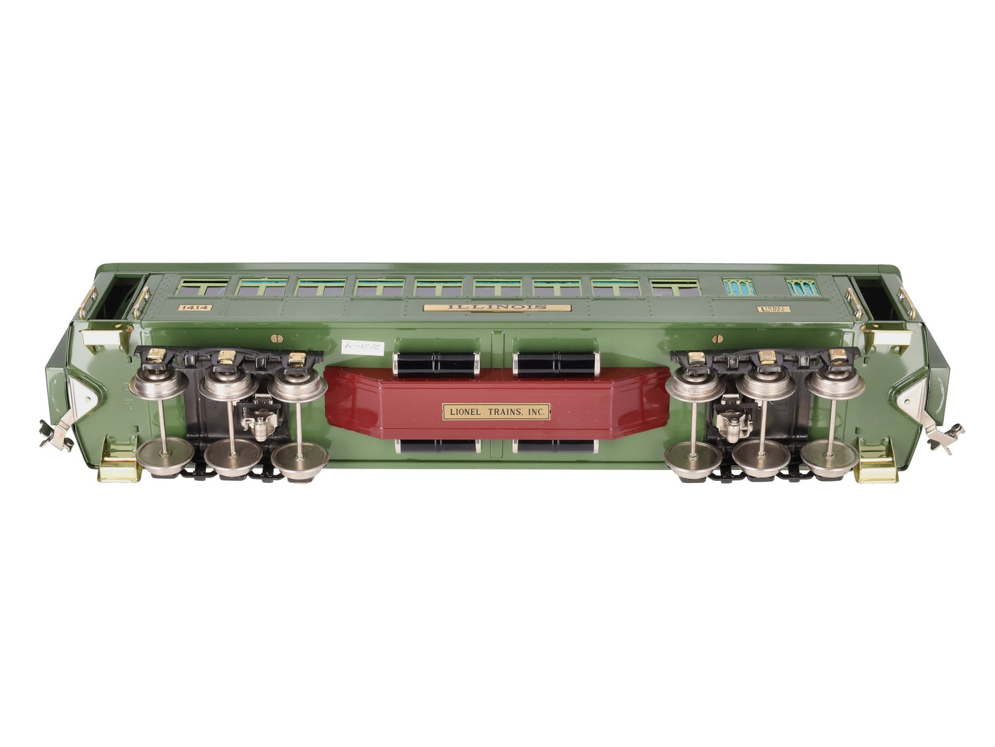 Lionel 6-13407 Standard Gauge Illinois Passenger Car #1414 EX/Box