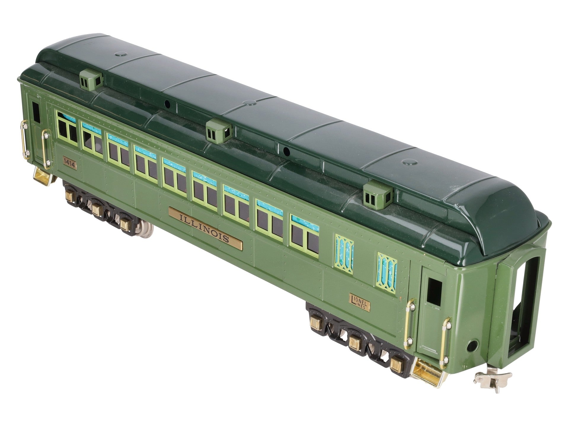 Lionel 6-13407 Standard Gauge Illinois Passenger Car #1414 EX/Box