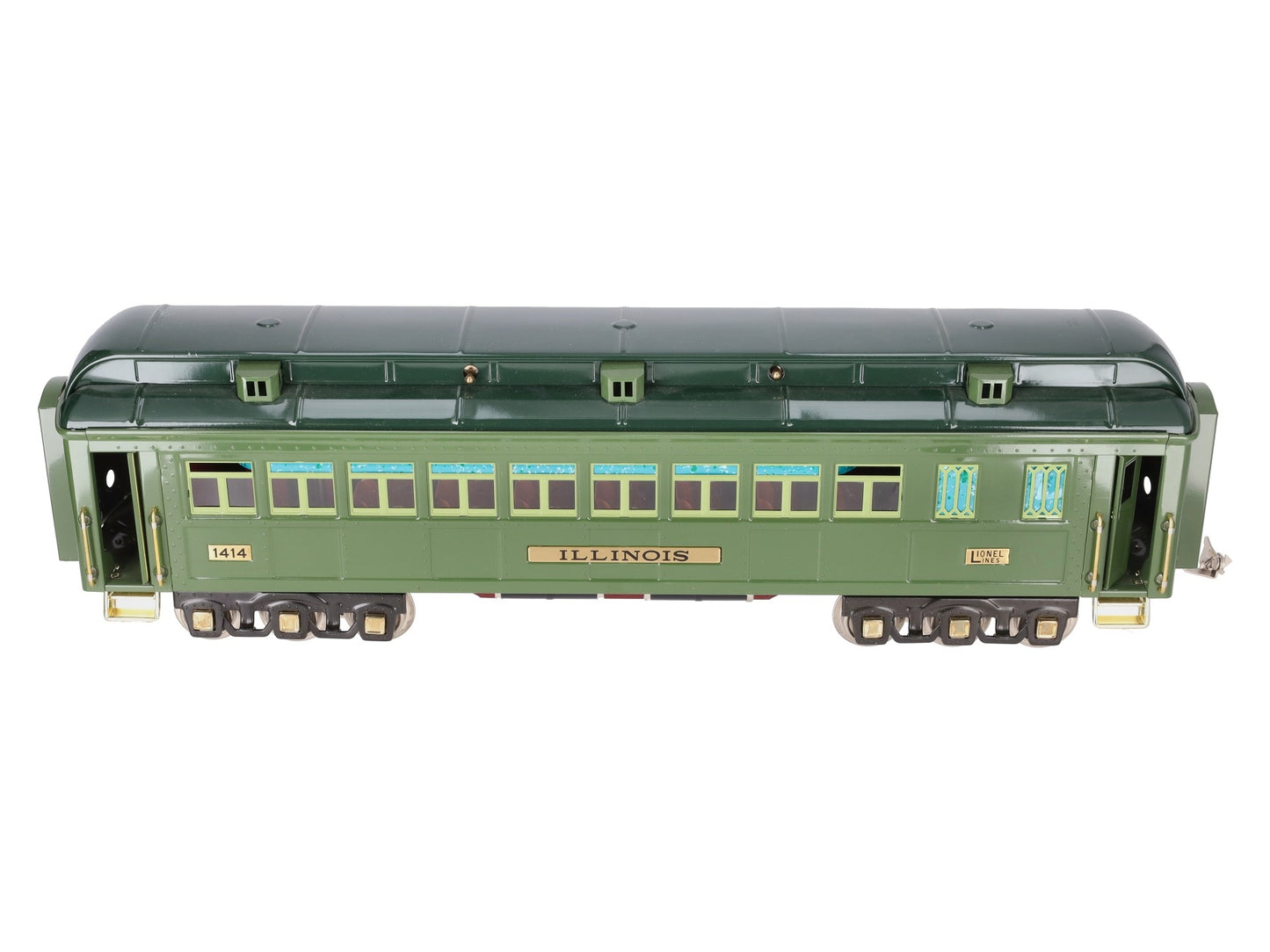 Lionel 6-13407 Standard Gauge Illinois Passenger Car #1414 EX/Box