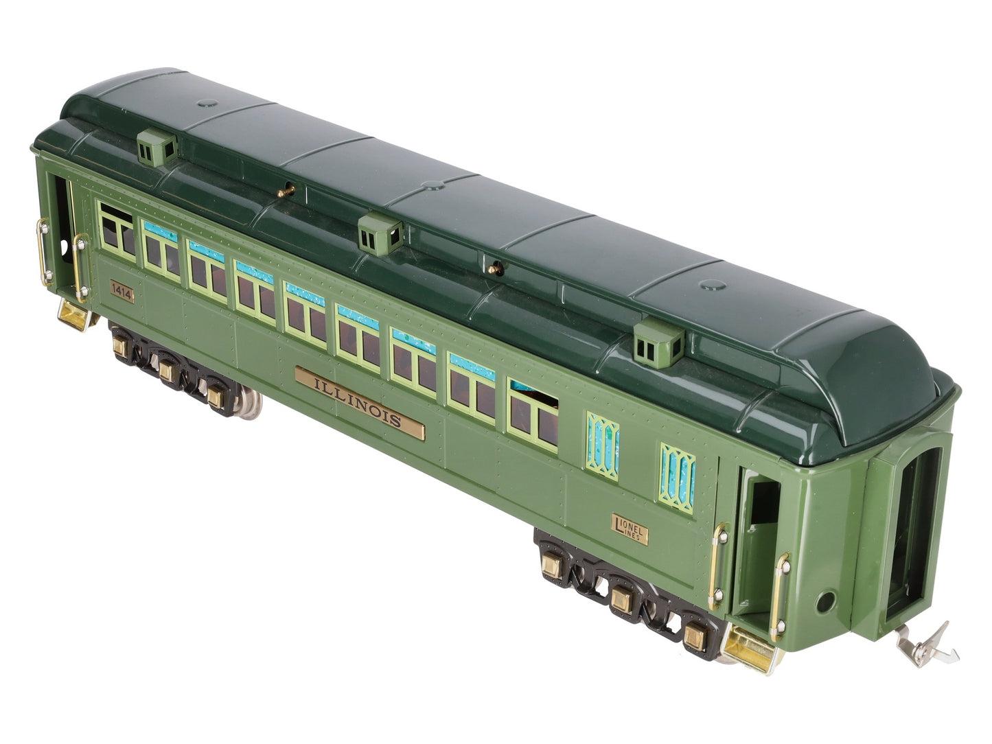 Lionel 6-13407 Standard Gauge Illinois Passenger Car #1414 EX/Box