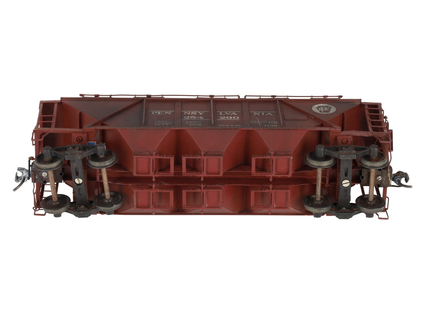 Precision Scale Company 15170 O PRR H-30a Covered Hopper (2-Rail) -Painted/Box
