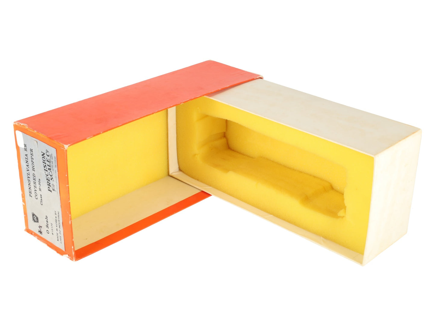 Precision Scale Company 15170 O PRR H-30a Covered Hopper (2-Rail) -Painted/Box