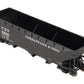 Precision Scale Co. 17217-8 O Brass C&O 70-Ton Triple Bay Hopper (2 Rail) -F/P VG/Box