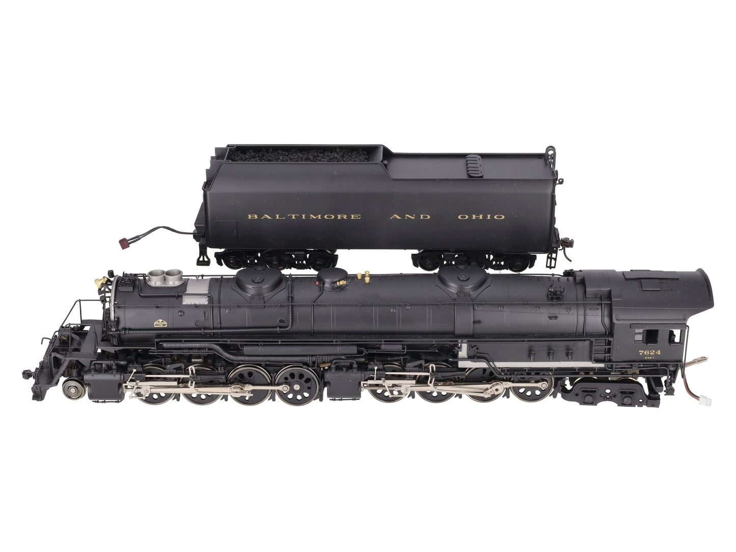 3rd Rail 7624 O Scale BRASS B&O 2-8-8-4 Steam Loco/Tender #7624 [2-Rail] EX