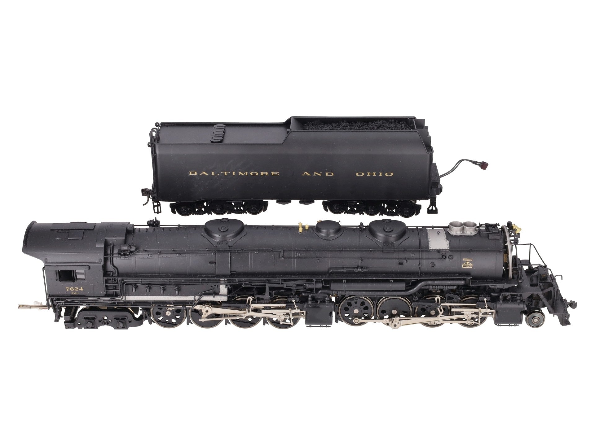 3rd Rail 7624 O Scale BRASS B&O 2-8-8-4 Steam Loco/Tender #7624 [2-Rail] EX