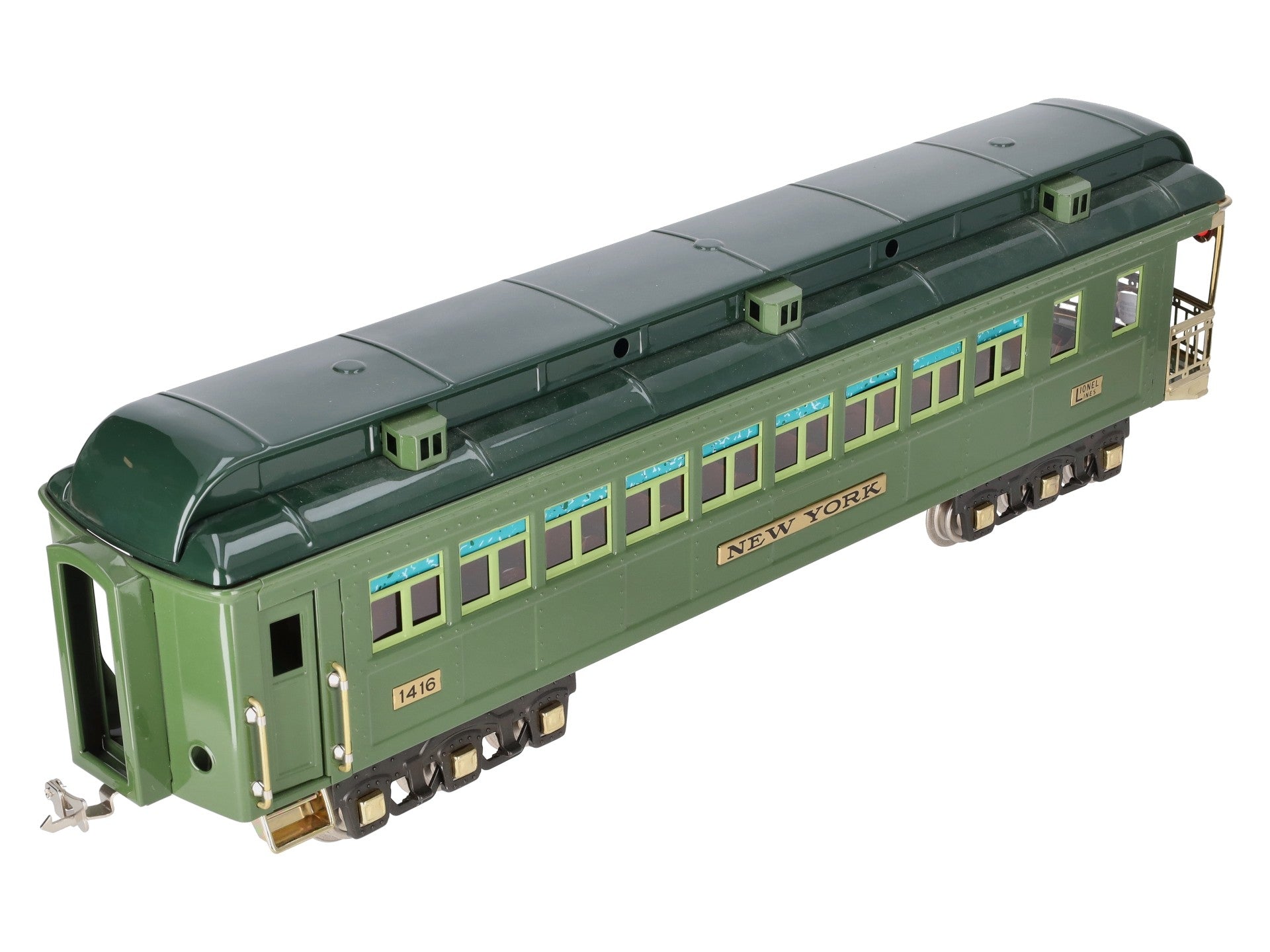 Lionel 6-13406 Standard Gauge New York State Set Observation Car #1416 EX/Box