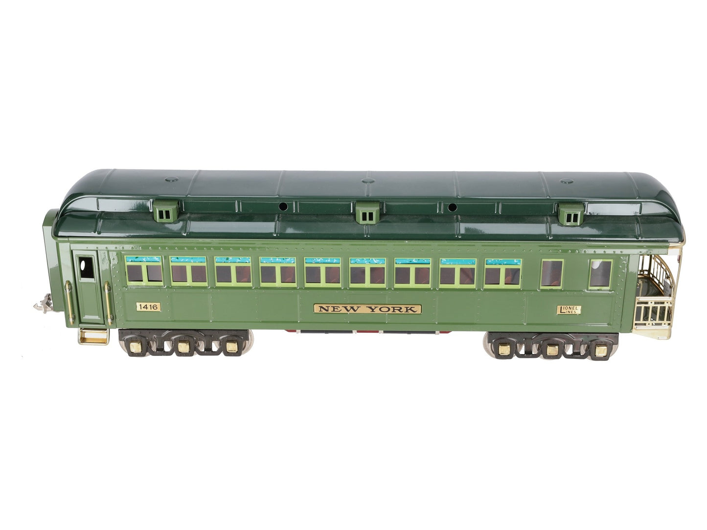 Lionel 6-13406 Standard Gauge New York State Set Observation Car #1416 EX/Box