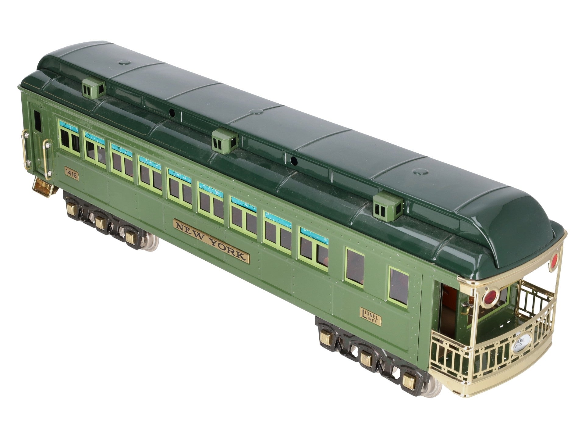 Lionel 6-13406 Standard Gauge New York State Set Observation Car #1416 EX/Box