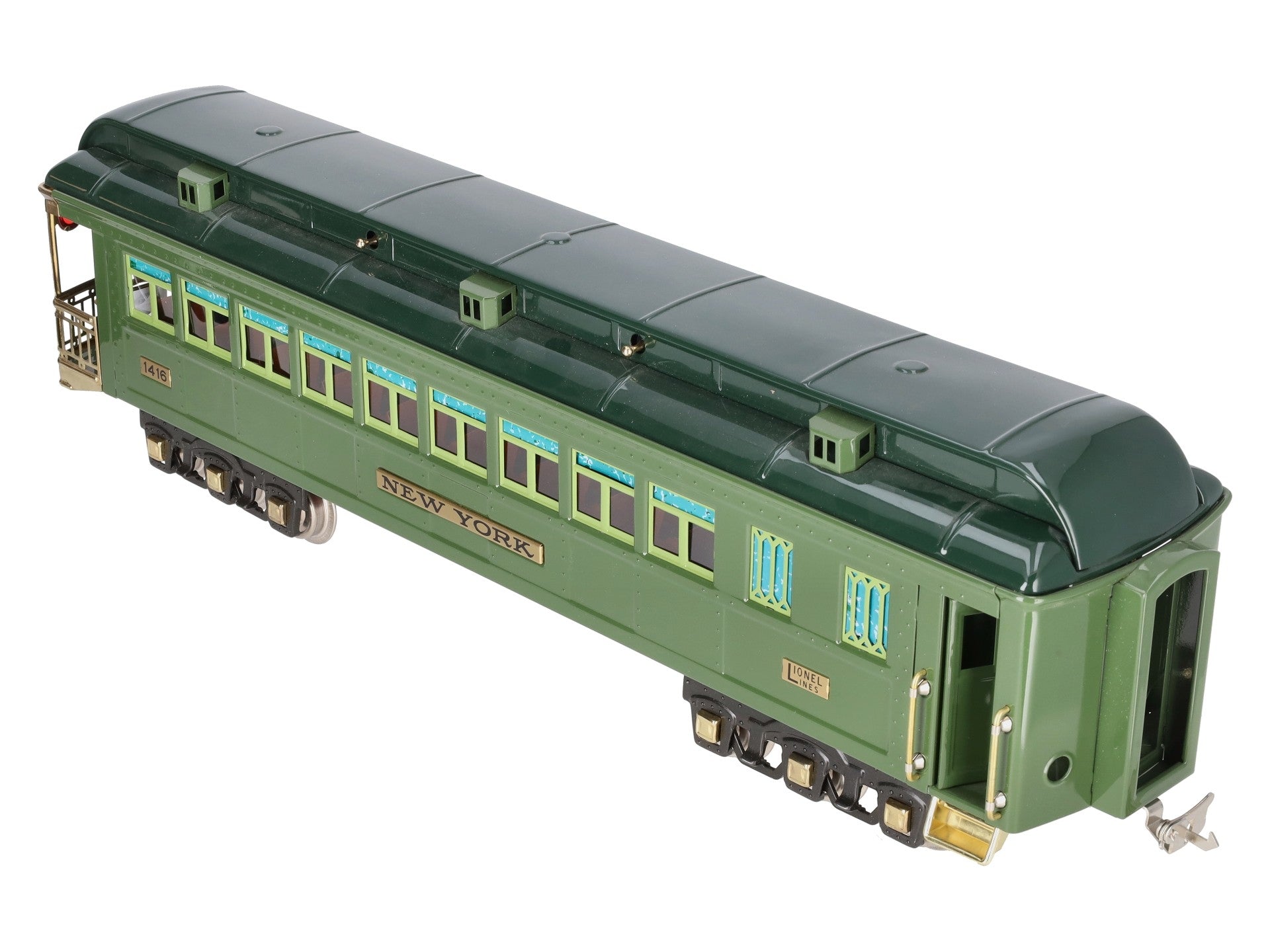 Lionel 6-13406 Standard Gauge New York State Set Observation Car #1416 EX/Box