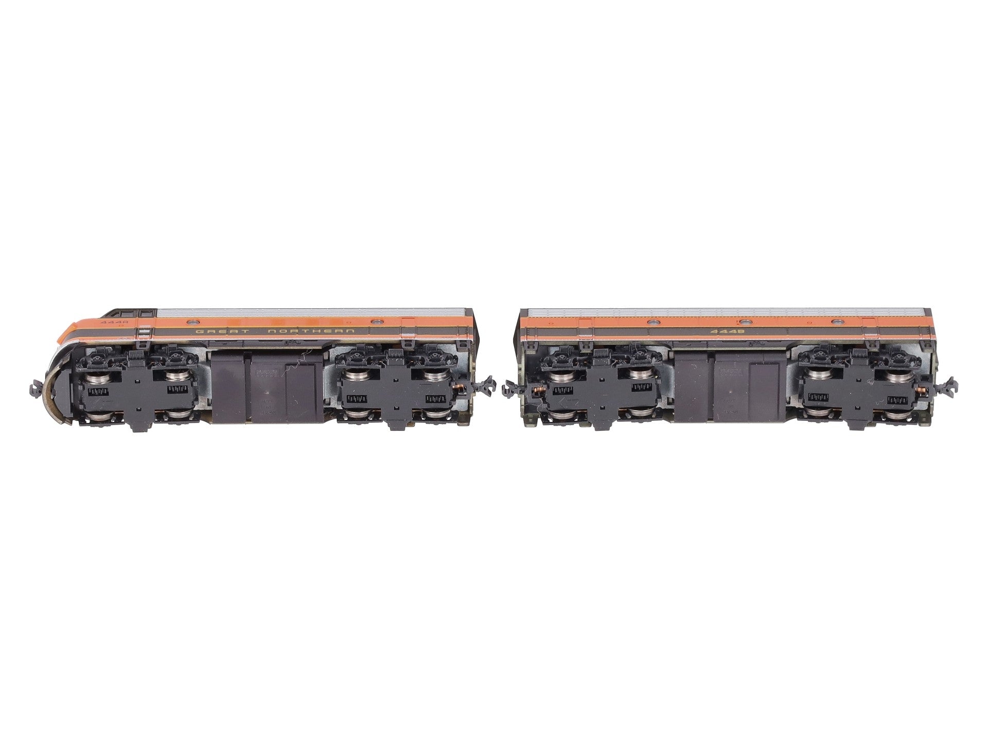 Kato 106-0420 N Great Northern EMD F7A/F7B Diesel Locomotive #444A/#444B EX/Box