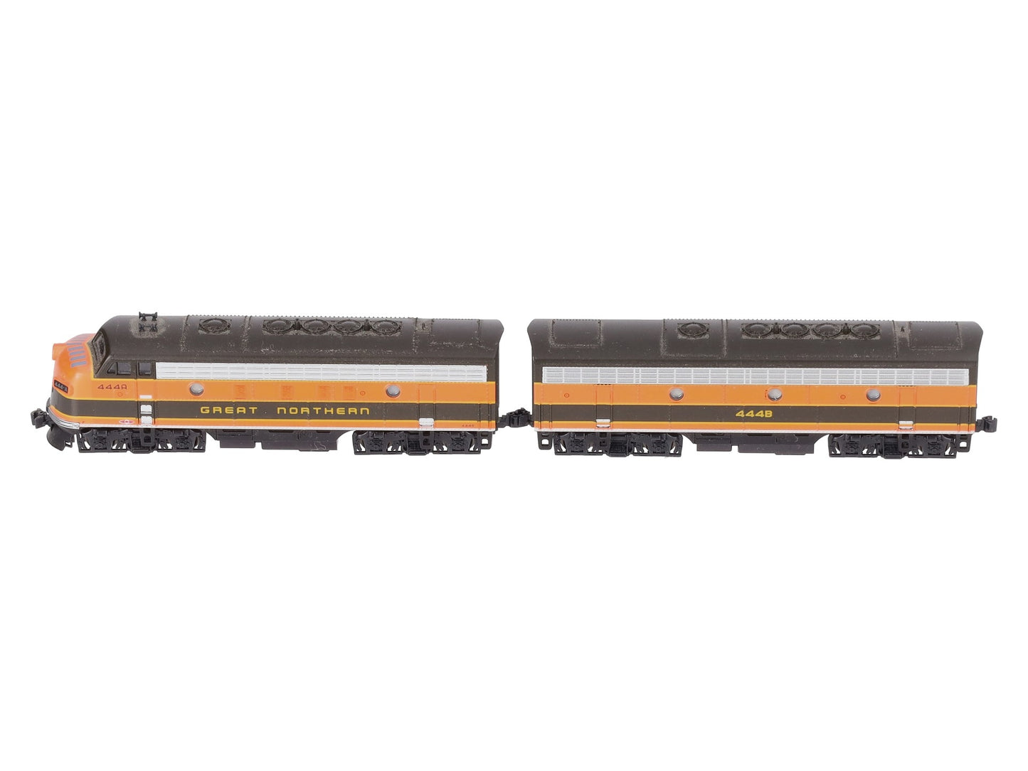Kato 106-0420 N Great Northern EMD F7A/F7B Diesel Locomotive #444A/#444B EX/Box