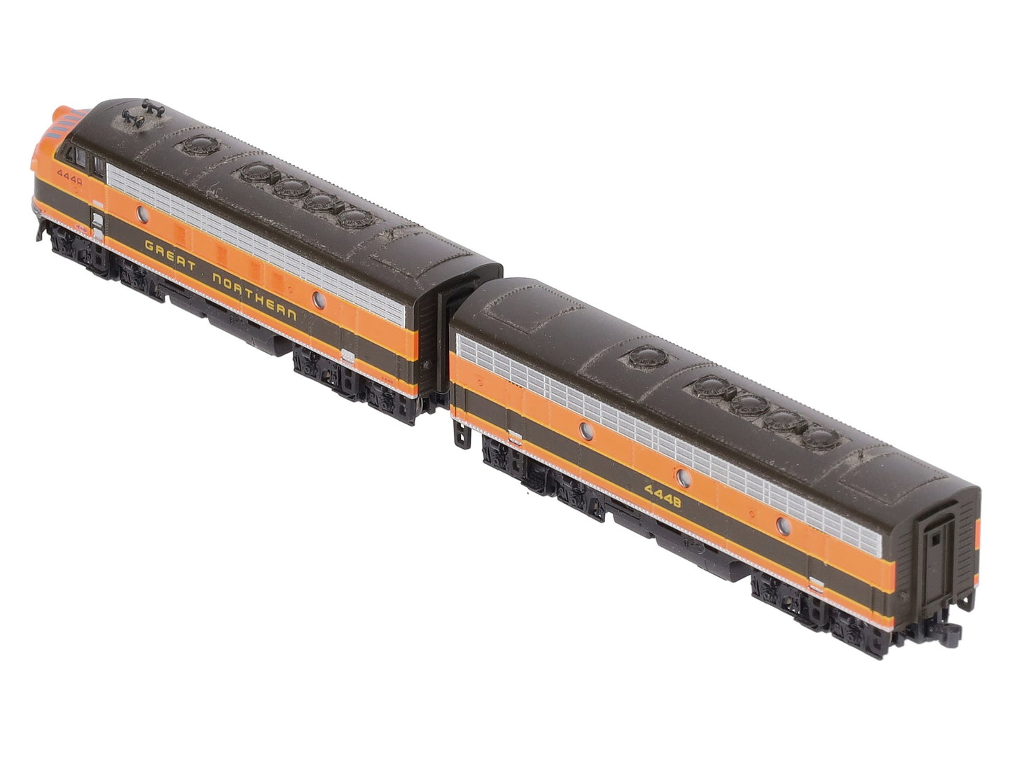 Kato 106-0420 N Great Northern EMD F7A/F7B Diesel Locomotive #444A/#444B EX/Box