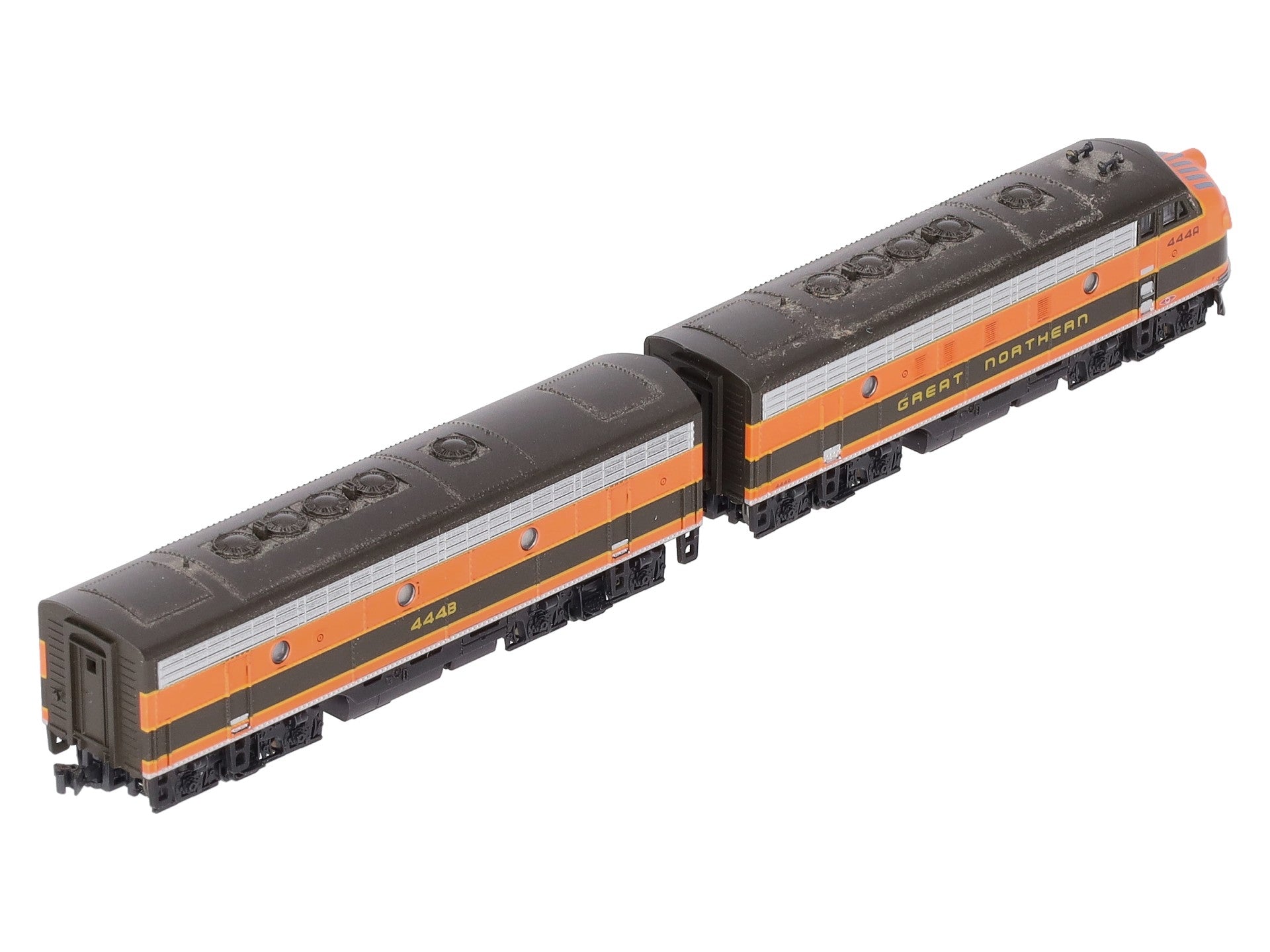 Kato 106-0420 N Great Northern EMD F7A/F7B Diesel Locomotive #444A/#444B EX/Box
