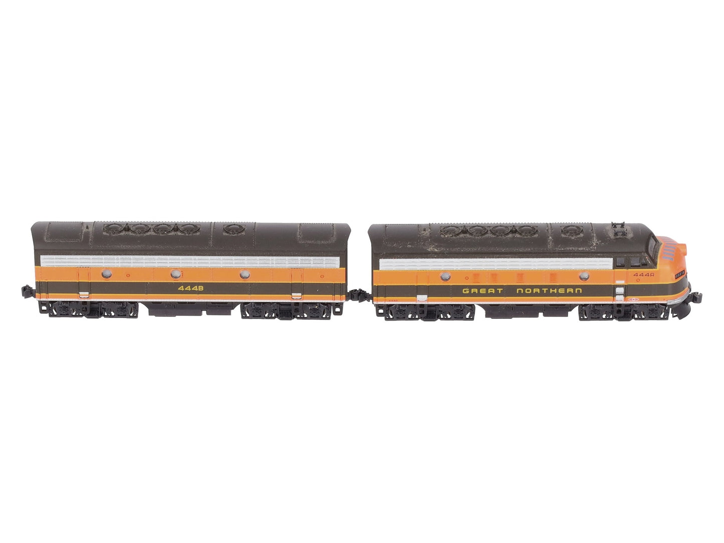 Kato 106-0420 N Great Northern EMD F7A/F7B Diesel Locomotive #444A/#444B EX/Box