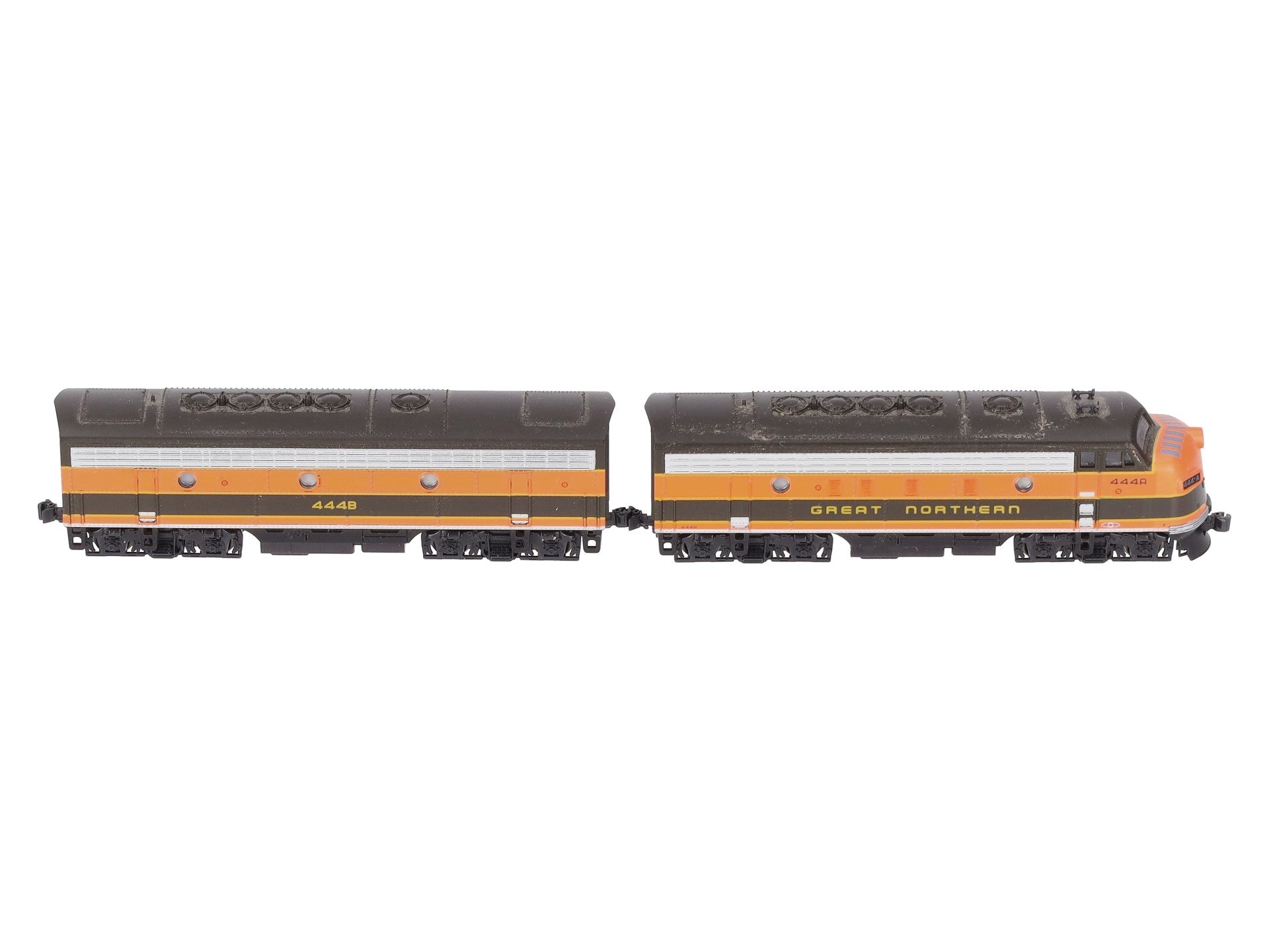 Kato 106-0420 N Great Northern EMD F7A/F7B Diesel Locomotive #444A/#444B EX/Box