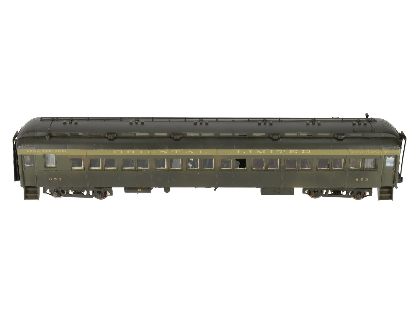 Oriental Limited 746 O GN HW Empire Builder 2nd Class Coach (2-Rail) -Painted VG/Box