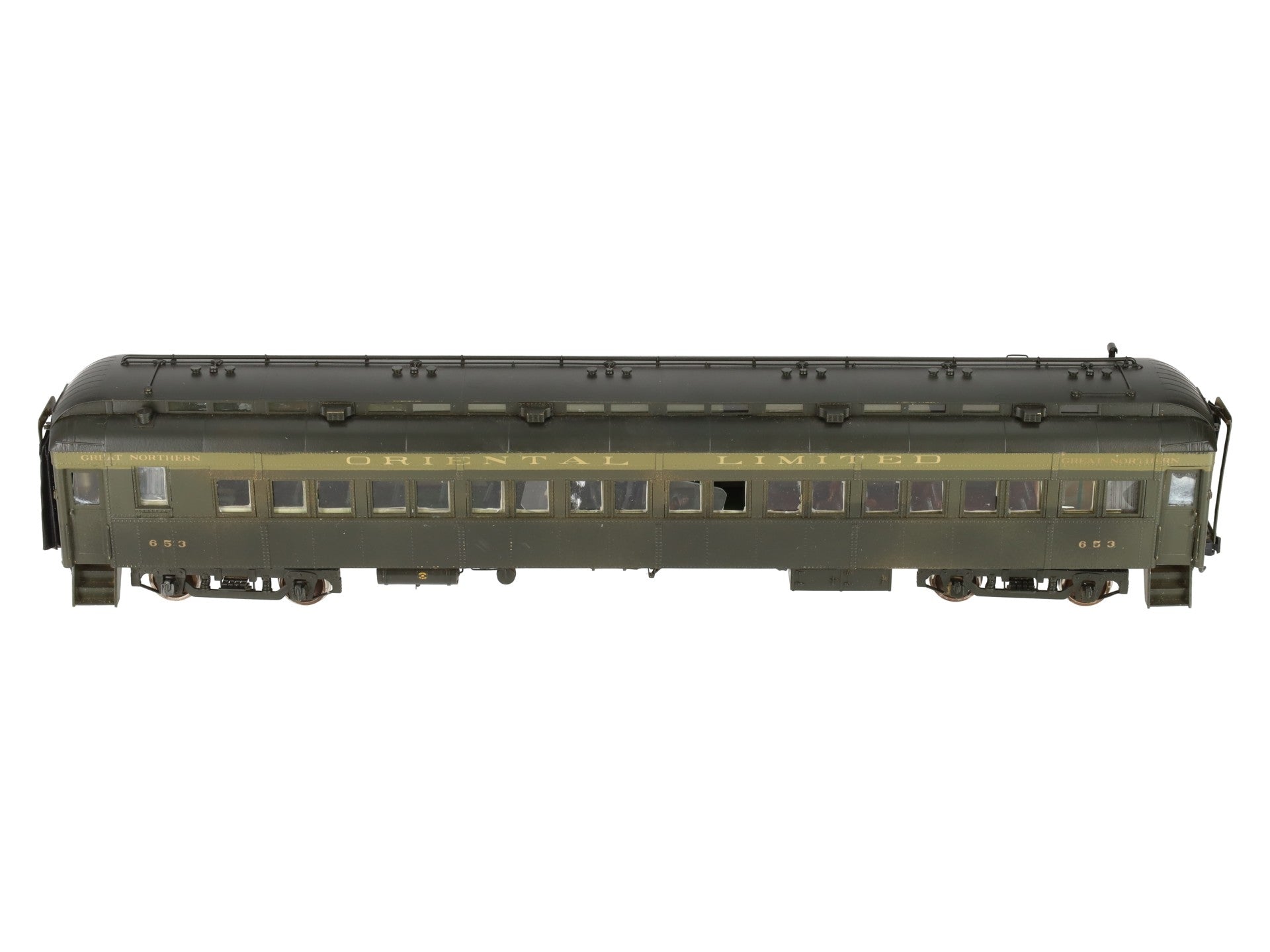 Oriental Limited 746 O GN HW Empire Builder 2nd Class Coach (2-Rail) -Painted VG/Box