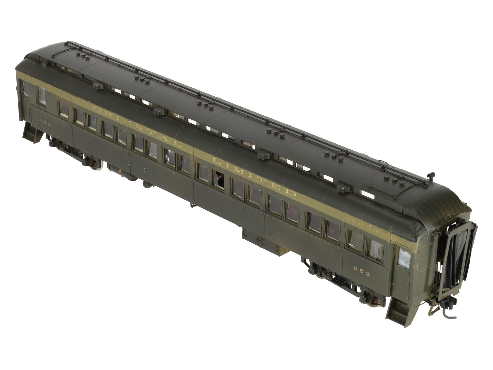 Oriental Limited 746 O GN HW Empire Builder 2nd Class Coach (2-Rail) -Painted VG/Box