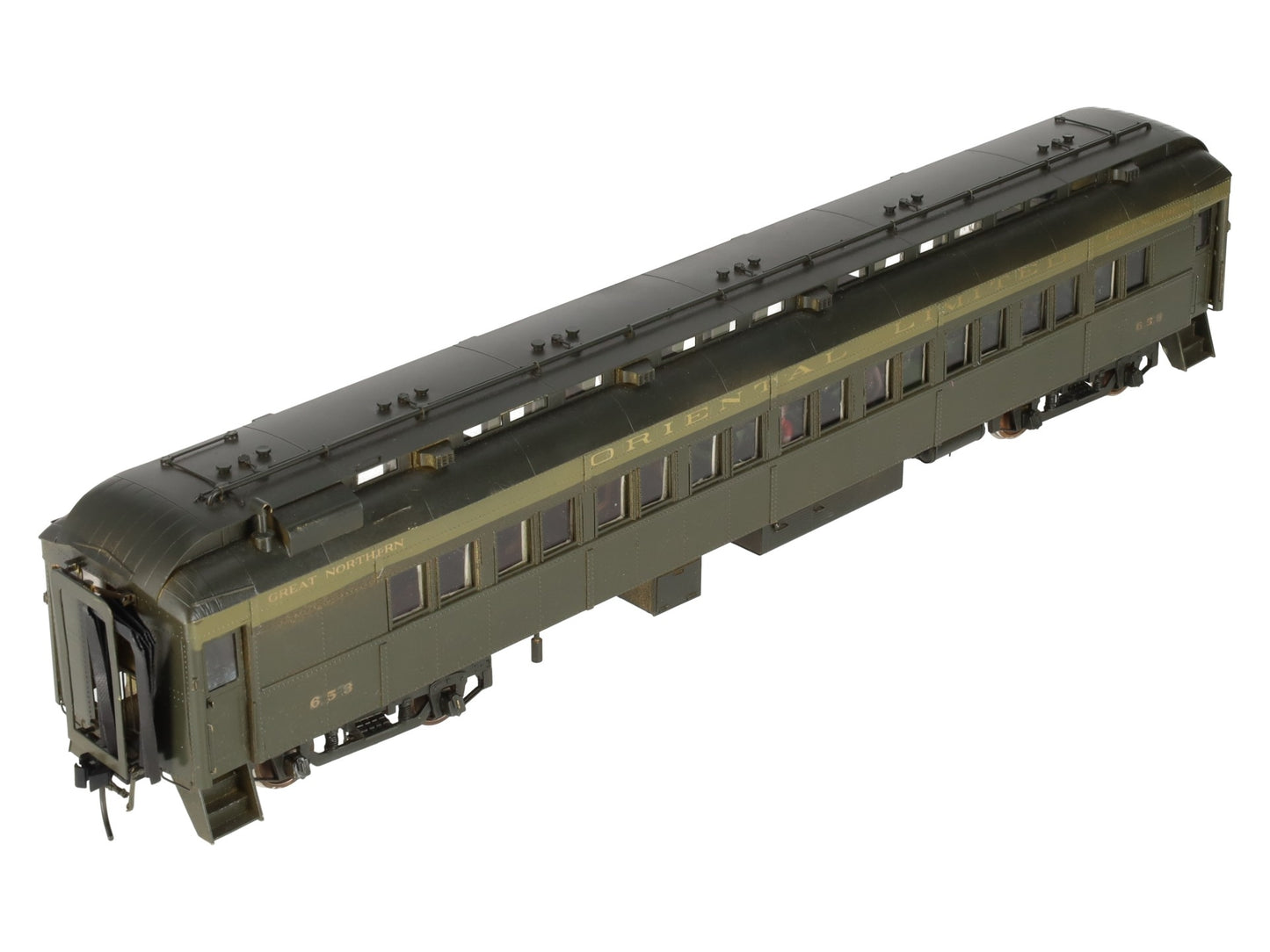 Oriental Limited 746 O GN HW Empire Builder 2nd Class Coach (2-Rail) -Painted VG/Box