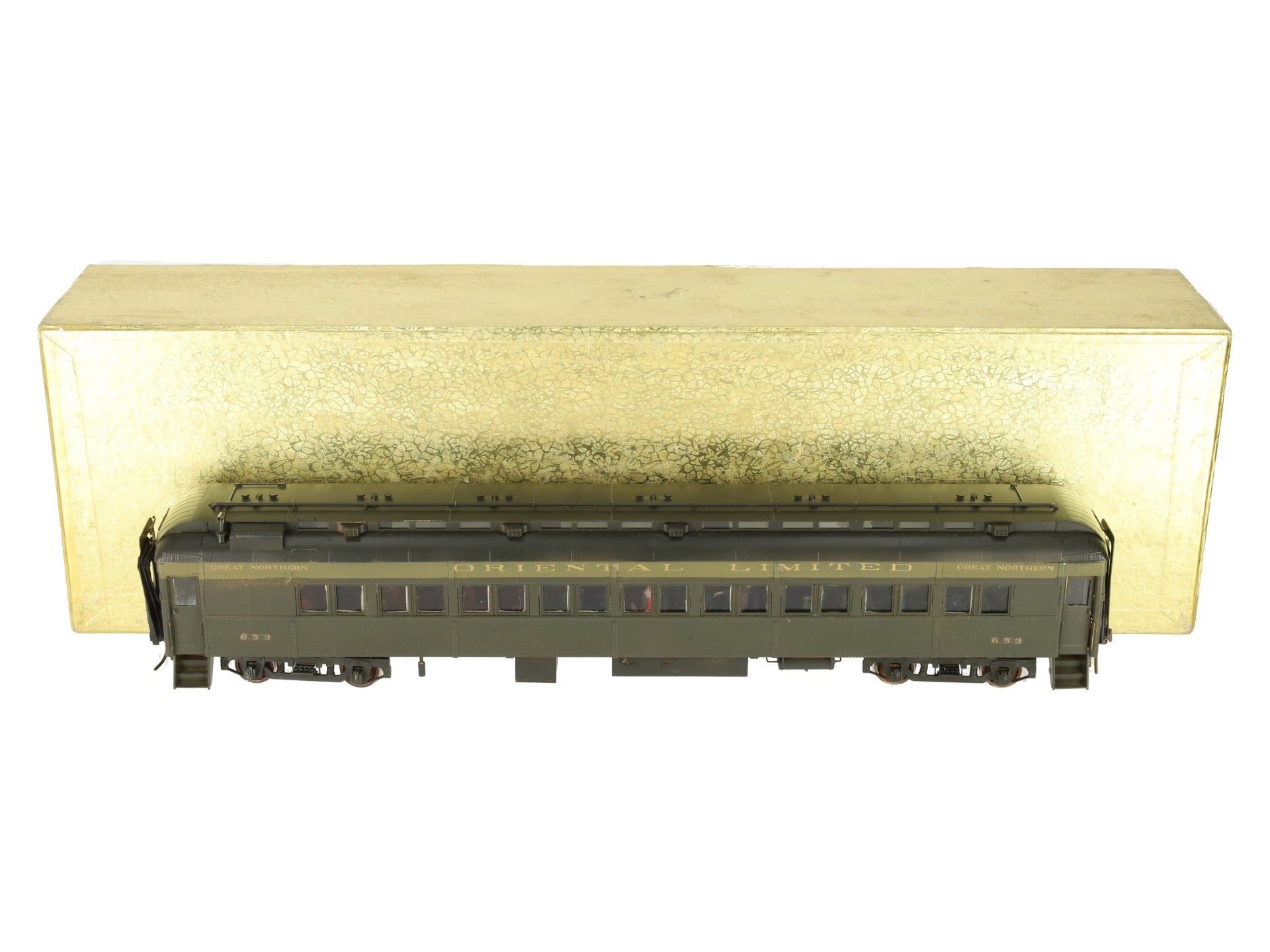 Oriental Limited 746 O GN HW Empire Builder 2nd Class Coach (2-Rail) -Painted VG/Box