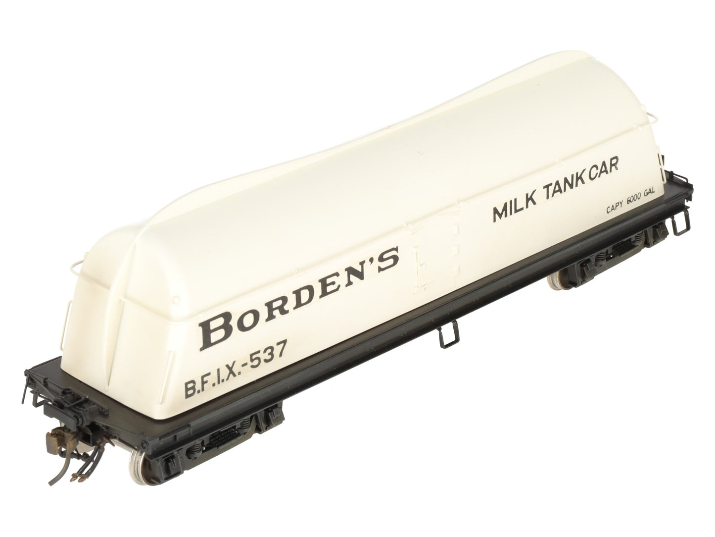 Overland OMI-0088 O Brass Borden's Milk Tank Car #537 (2-Rail) -Painted/Box