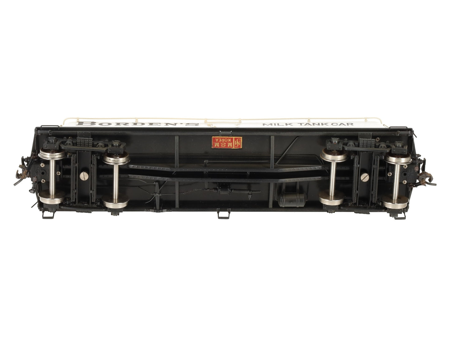 Overland OMI-0088 O Brass Borden's Milk Tank Car #537 (2-Rail) -Painted/Box