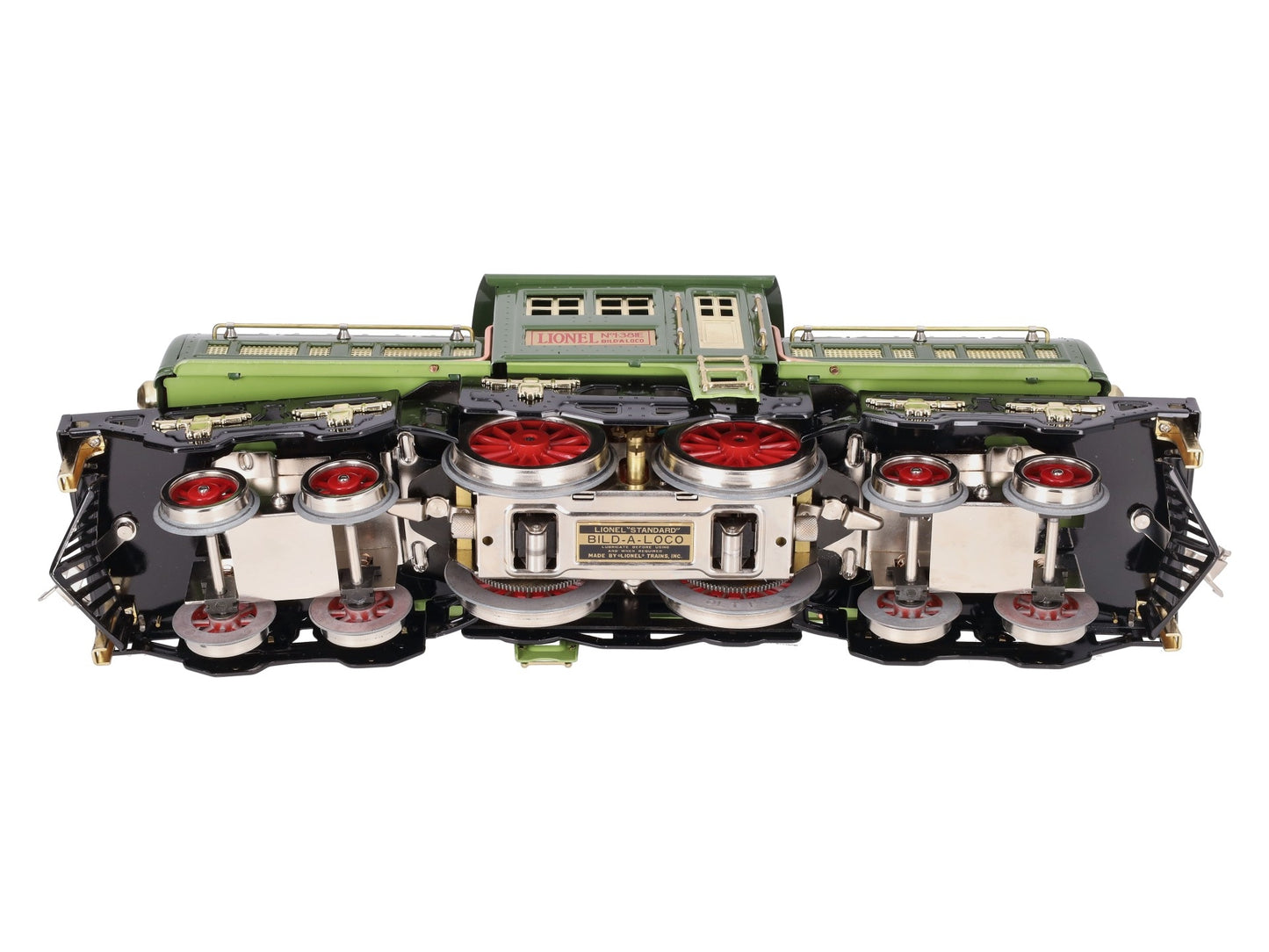 Lionel 6-13102 Standard Gauge I-381E 4-4-4 Two Tone Green Electric Locomotive EX/Box