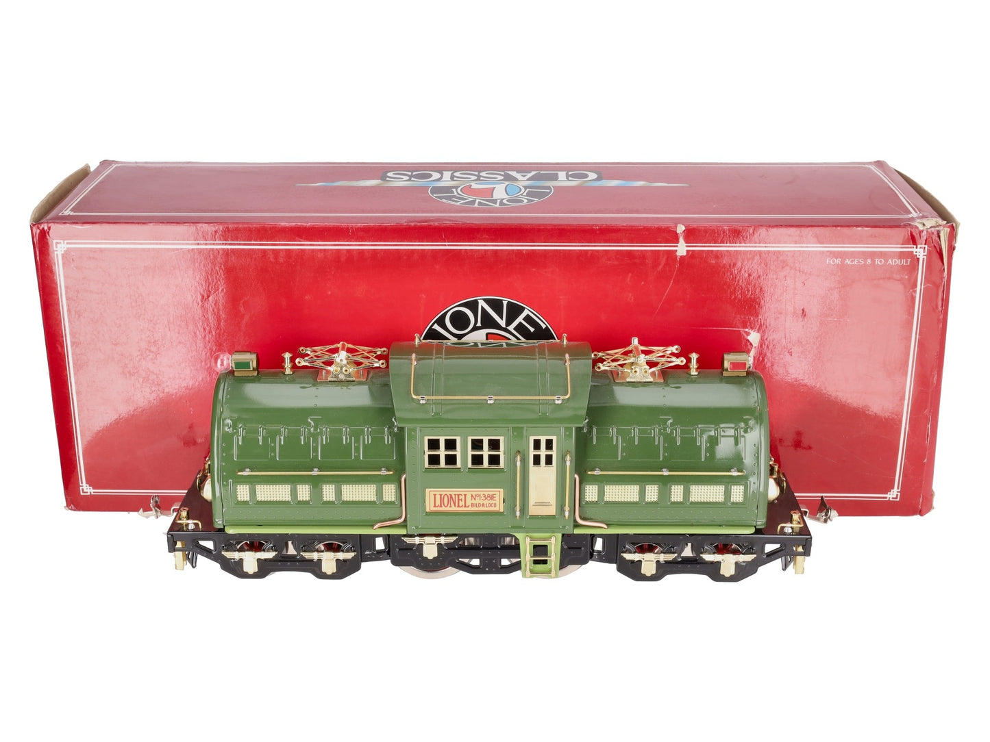Lionel 6-13102 Standard Gauge I-381E 4-4-4 Two Tone Green Electric Locomotive EX/Box
