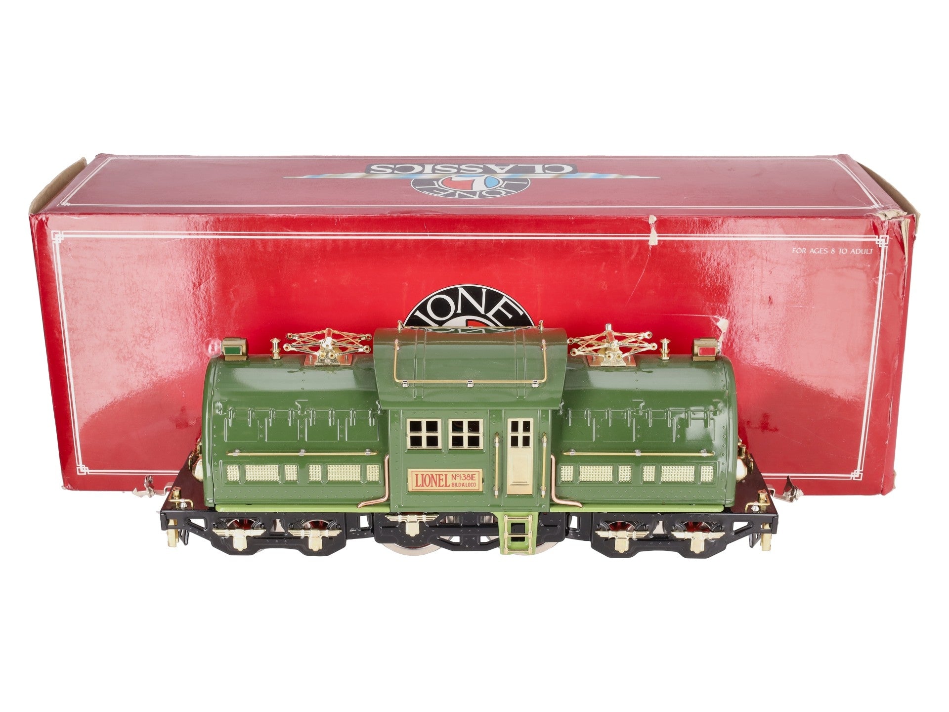 Lionel 6-13102 Standard Gauge I-381E 4-4-4 Two Tone Green Electric Locomotive EX/Box