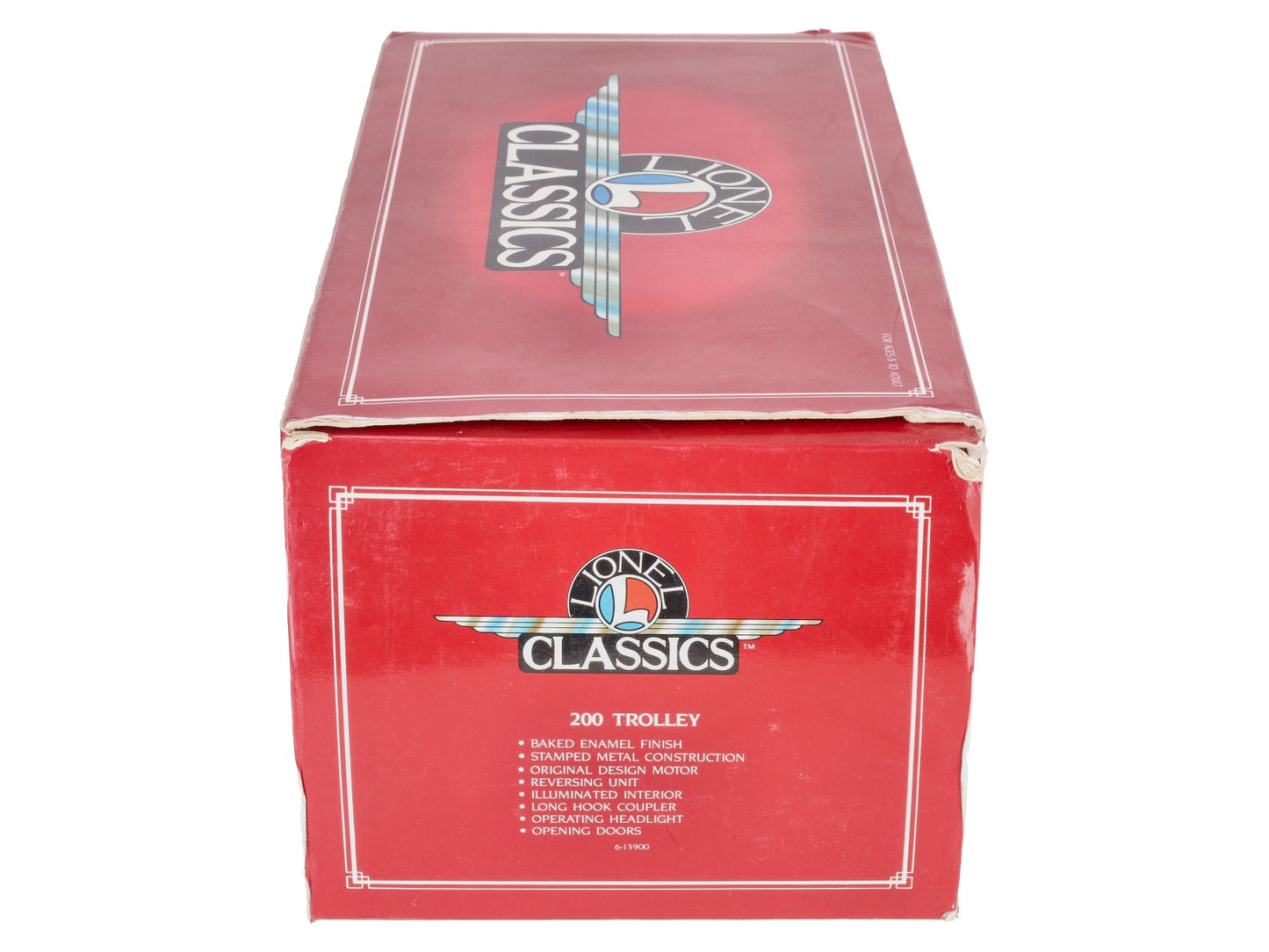 Lionel 6-13900 Standard Gauge Electric Rapid Transit No. 200 Powered Trolley EX/Box