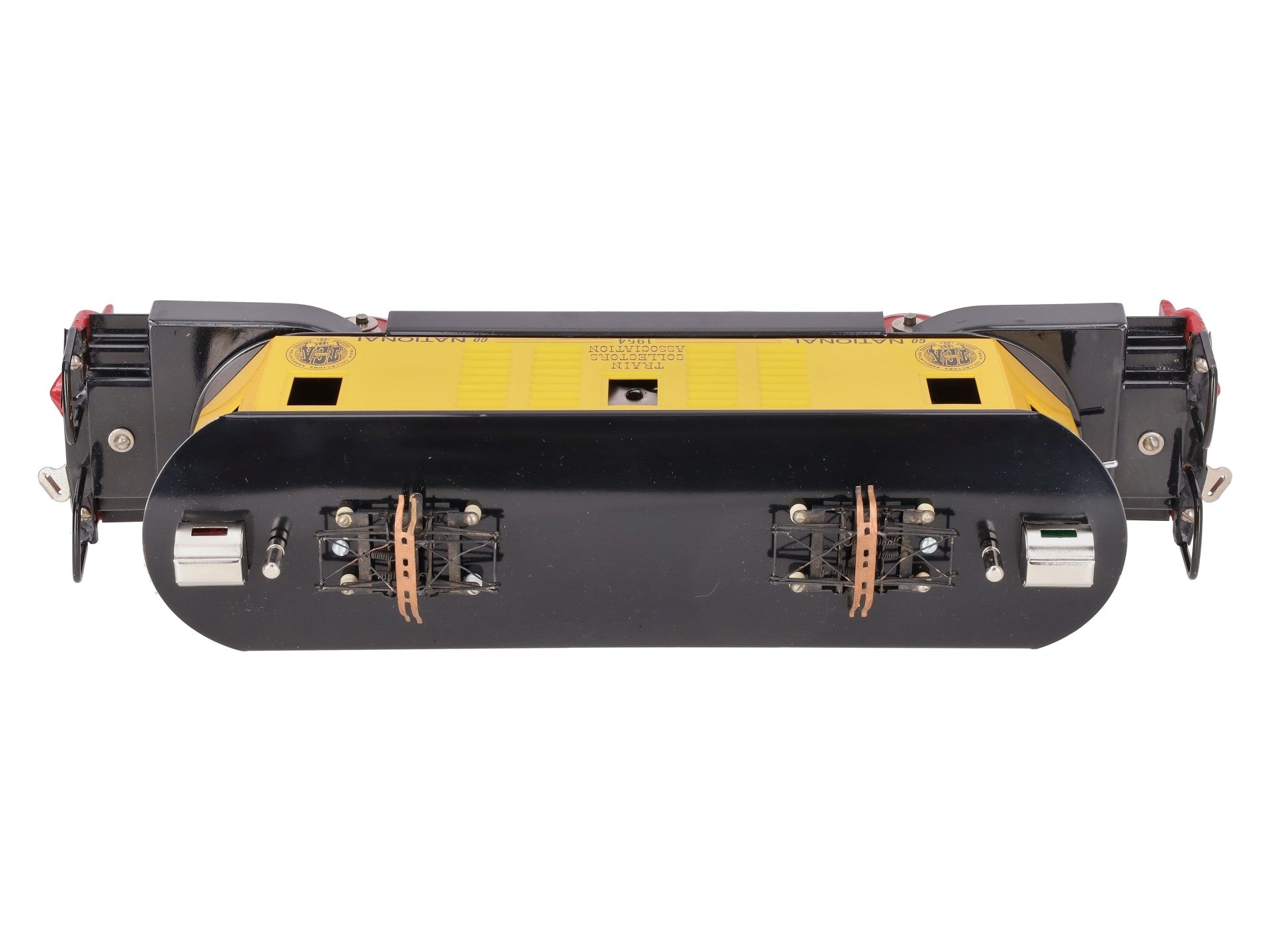 McCoy 1954 Standard Gauge National TCA 4-4-4 Yellow Electric Locomotive EX